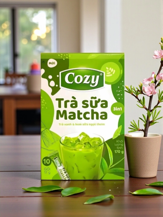 Растворимый чай Matcha кофе натуральное Вьетнам чай Matcha 3 в 1