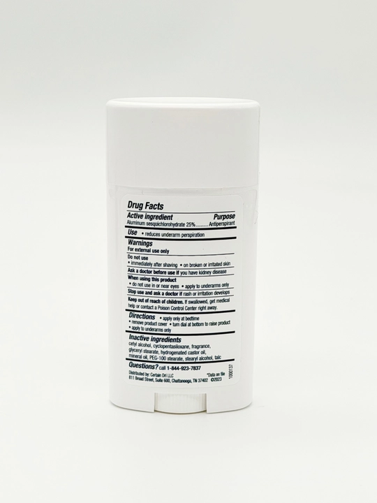 Certain DRI Clinical erkaklar antiperspiranti, 72 soatlik terdan himoya qiluvchi, 35 ml
