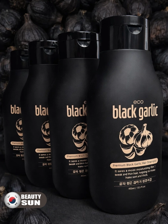 Шампунь для волос, Rosee Eco Aloe, Eco Argan, Eco Black Garlic, 400 ml