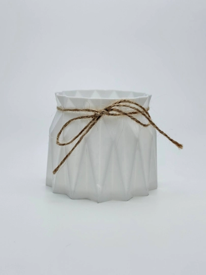 Tabiiy va sun’iy gullar uchun guldon vaza, plastik, kauchuk va plastmassa materiallardan