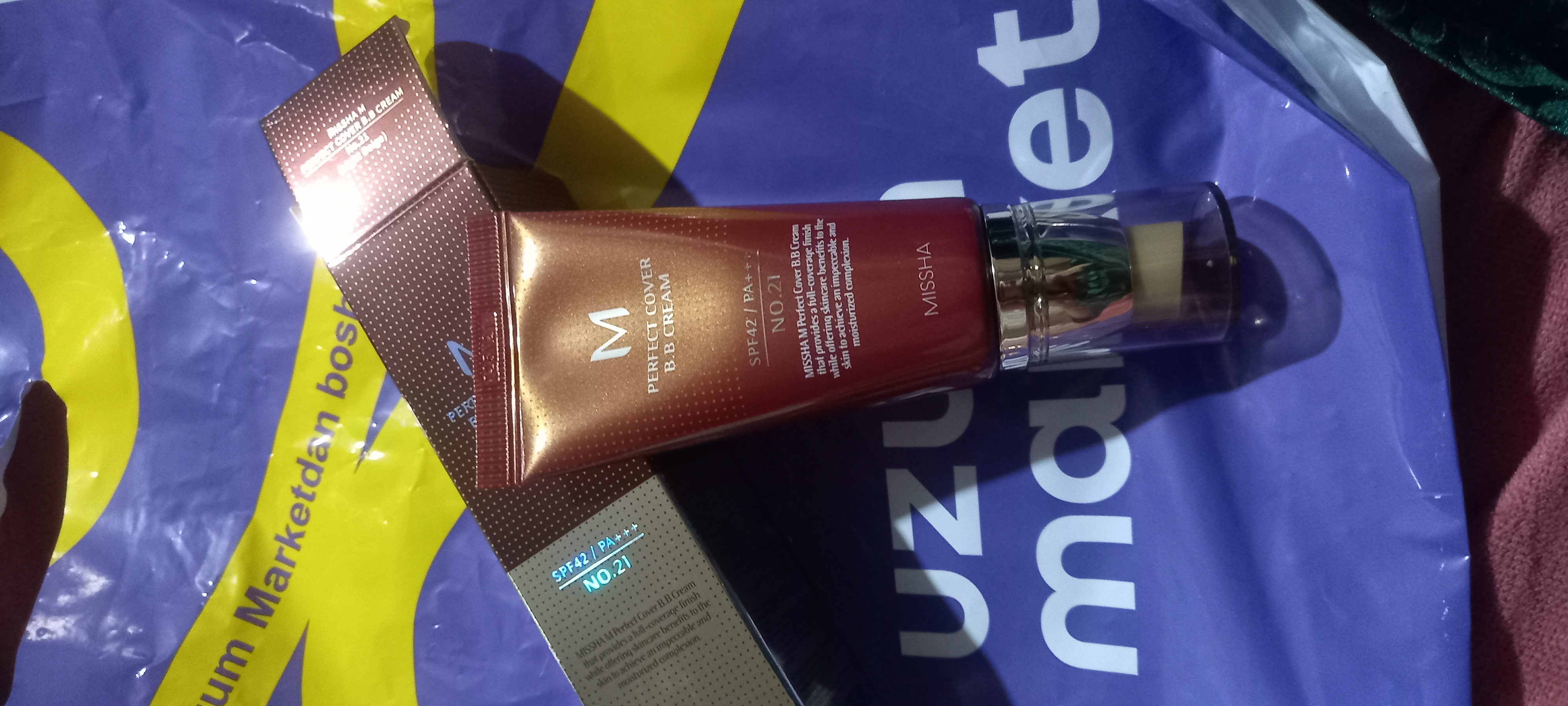 Tonal BB kremi Missha M Perfect Cover BB Cream, 50 ml