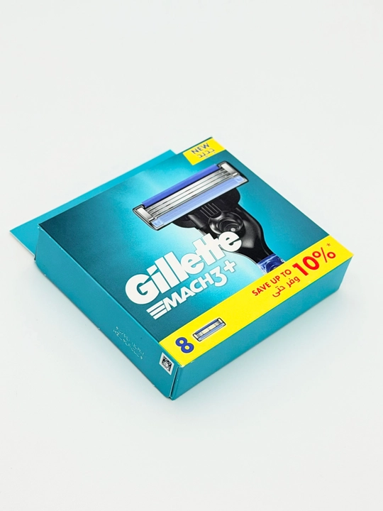 Сменные кассеты для бритвы Gillette Mach3+ Plus, 8 шт