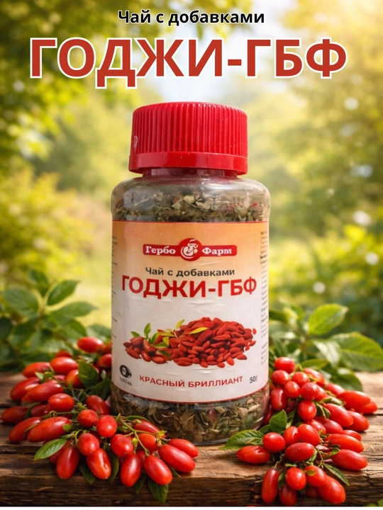 GODJI-GBF (Qizil olmos) bilan choy – shifobaxsh giyohli choy - 