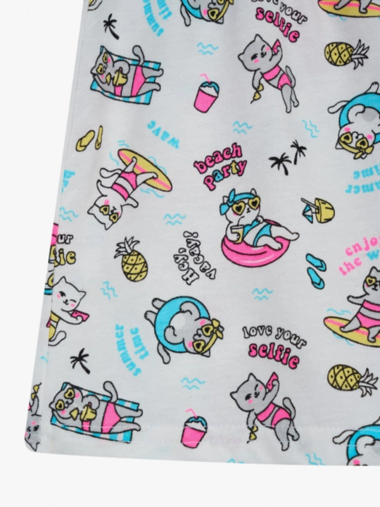 Qiz bolalar uchun pijama, paxta NEO