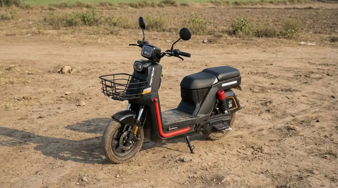 Tezkor elektr skuter ixcham moped shahar uchun akkumulyatorsiz