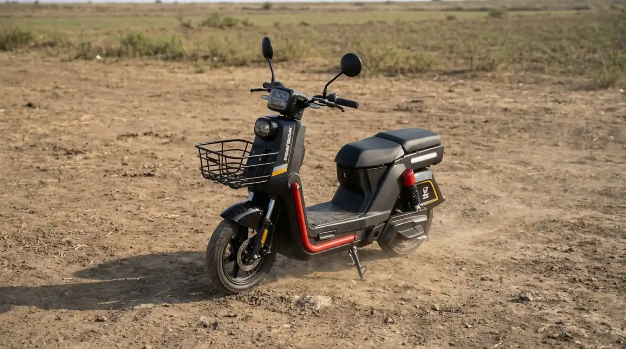Tezkor elektr skuter ixcham moped shahar uchun akkumulyatorsiz