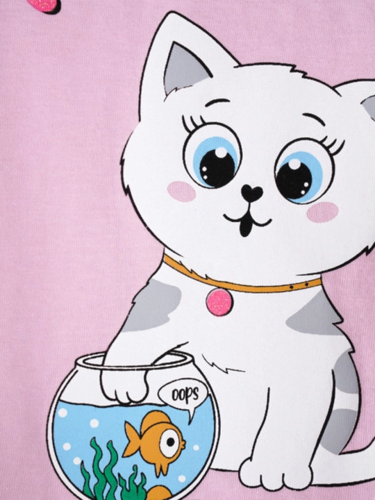 Qiz bolalar uchun pijama, paxta NEO