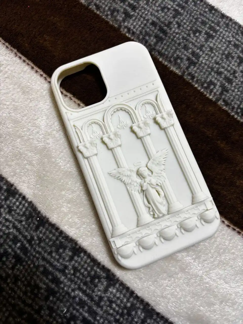 IPhone g‘ilofi, oq, kulrang g‘ilof, 13, 14, 15, 16, PRO, PRO MAX