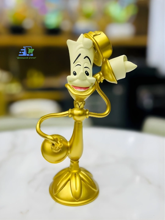 Часы Когсворт и подсвечники Люмьер Disney «Красавица и Чудовище», набор декора 
