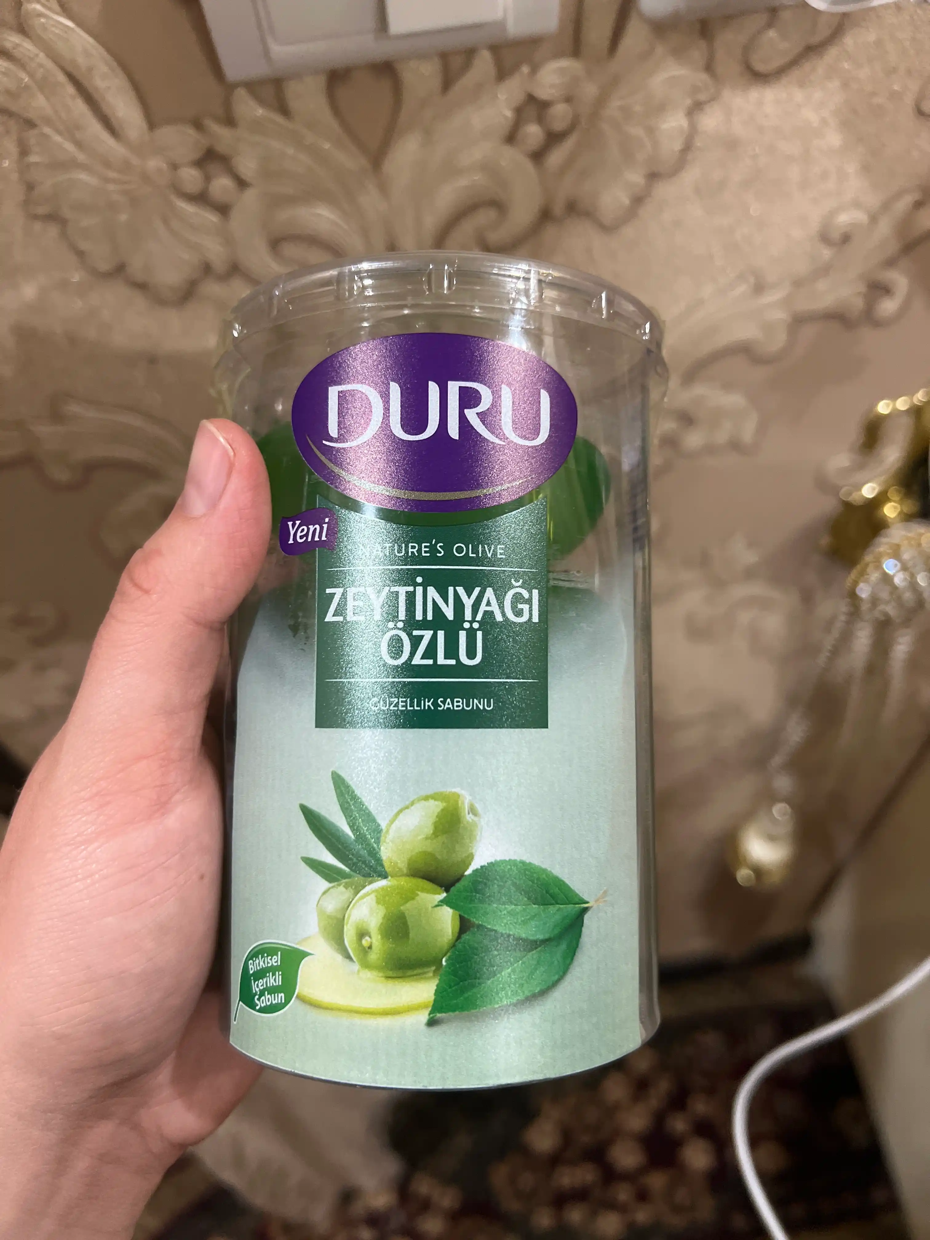 Sovun Duru PVC Zaytun, 4 dona, 400 g
