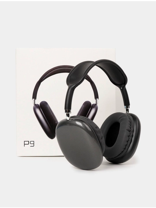 Беспроводные наушники P9 Bluetooth, с микрофоном, полноразмерные - 