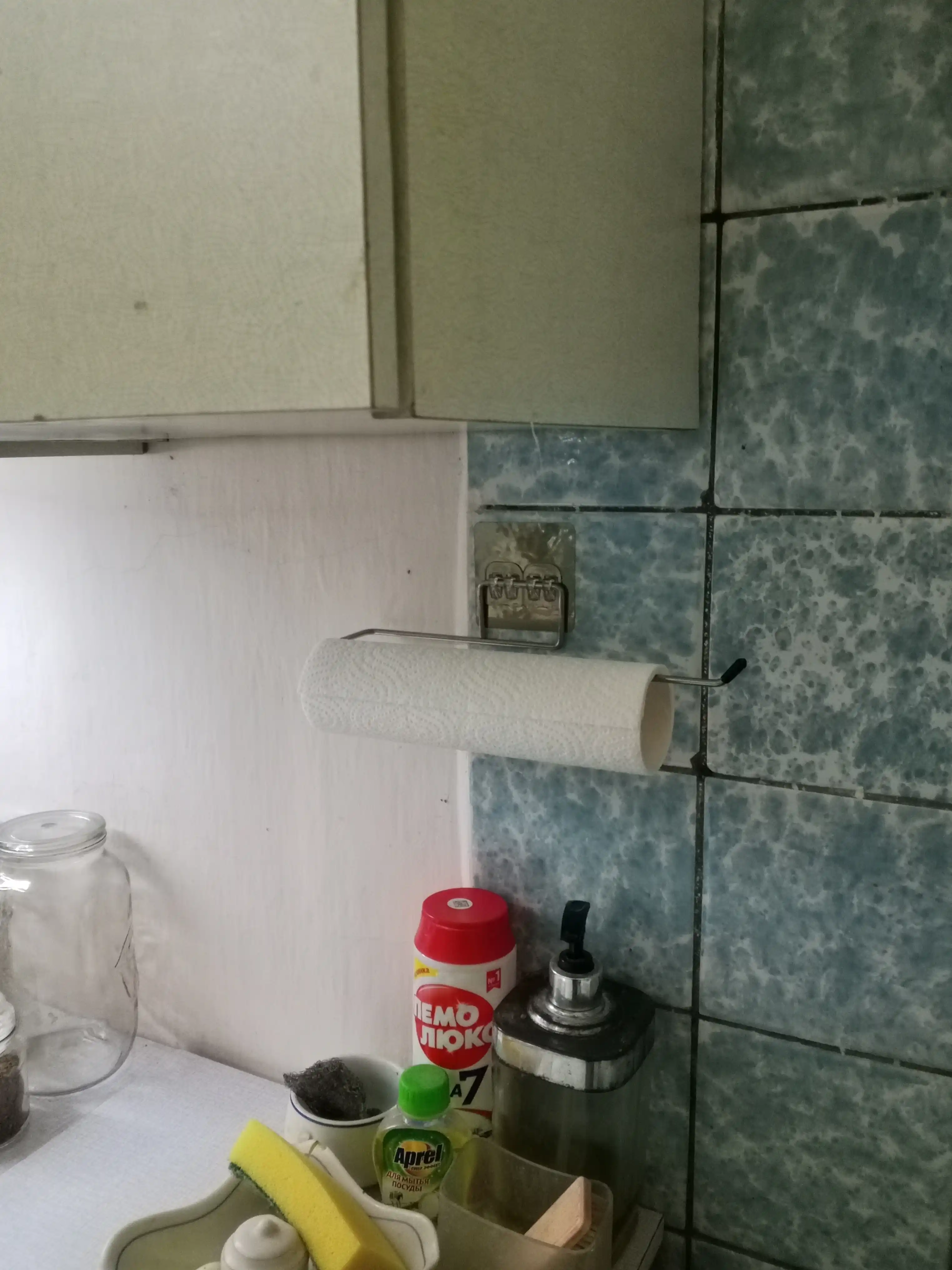 Держатель кухонный, Best Room, для бумажных полотенец, на липучке