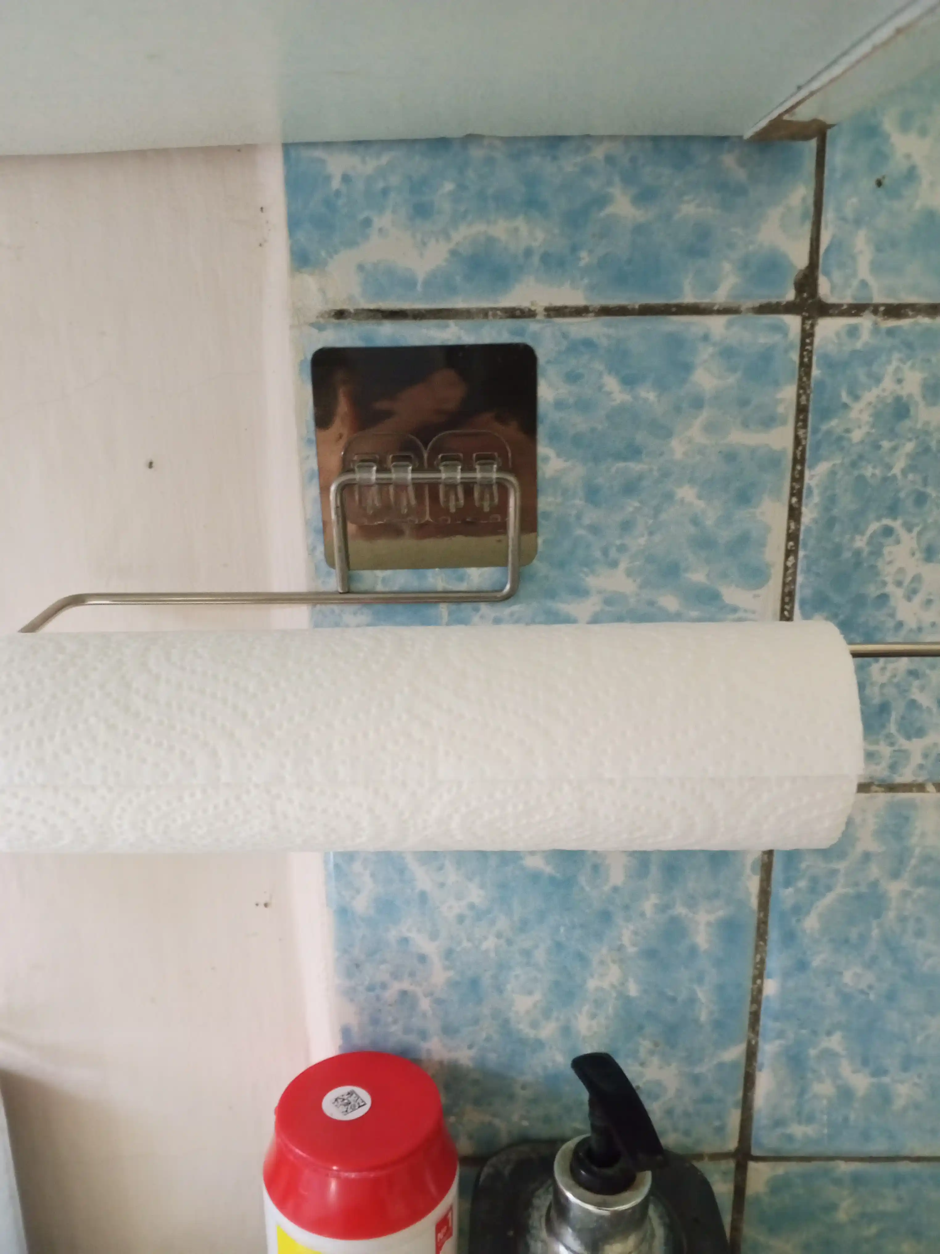 Держатель кухонный, Best Room, для бумажных полотенец, на липучке