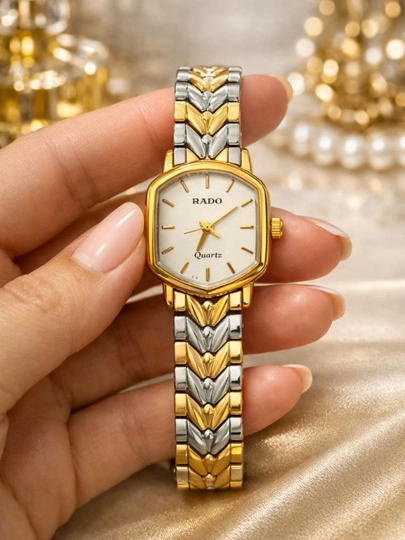 Женские luxury кварцевые часы в подарочной коробке — GIFTS24-LUXS-МОЛОЧ