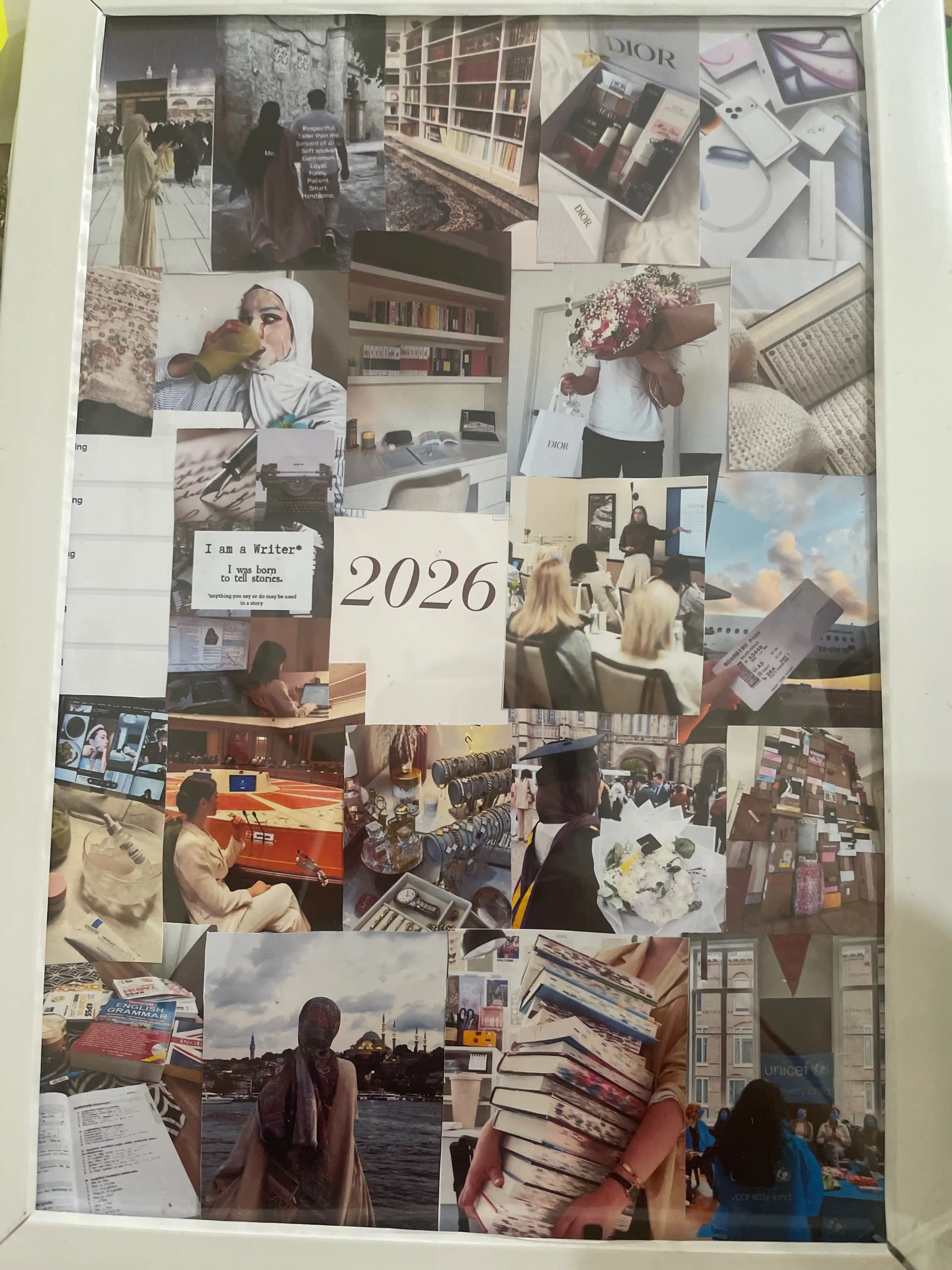 Ramka, Bereza, plastik ko'zgu, A4, 30*20 sm