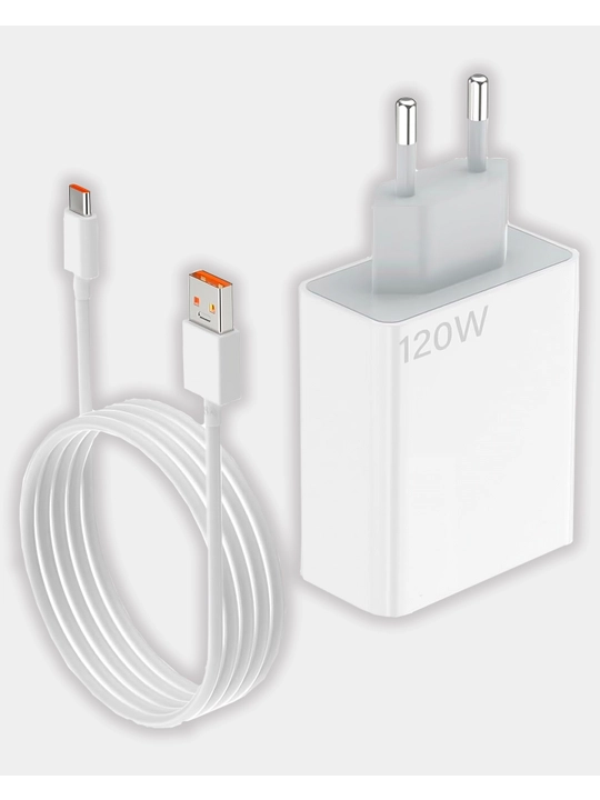 Быстрое зарядное устройство для Xiaomi Redmi 120 Вт, 67 Вт, 33 Вт, кабель Type-C - 
