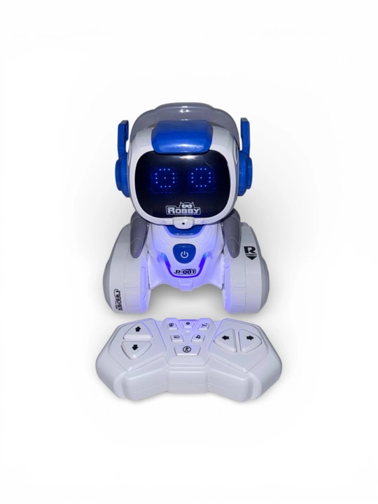 Interaktiv Robby robot, 2.4 GGs pult, sensor, LED, TYPE-C