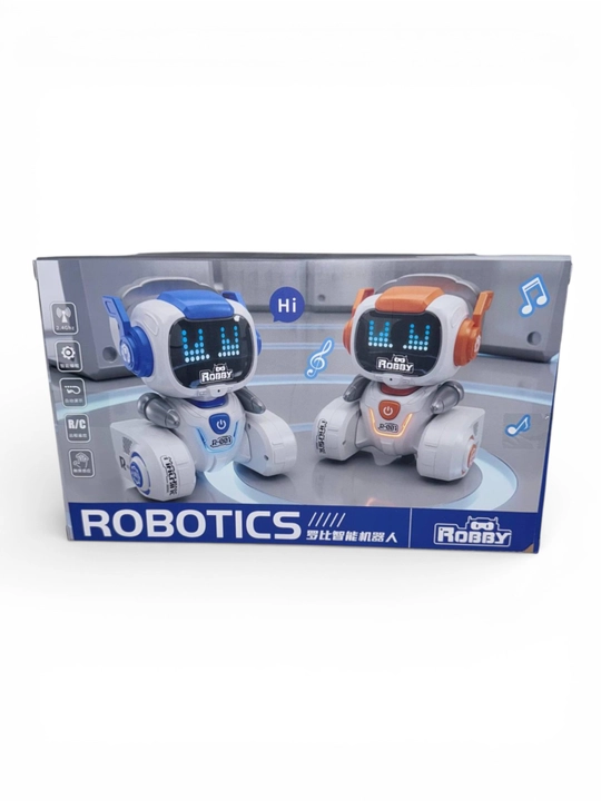 Interaktiv Robby robot, 2.4 GGs pult, sensor, LED, TYPE-C