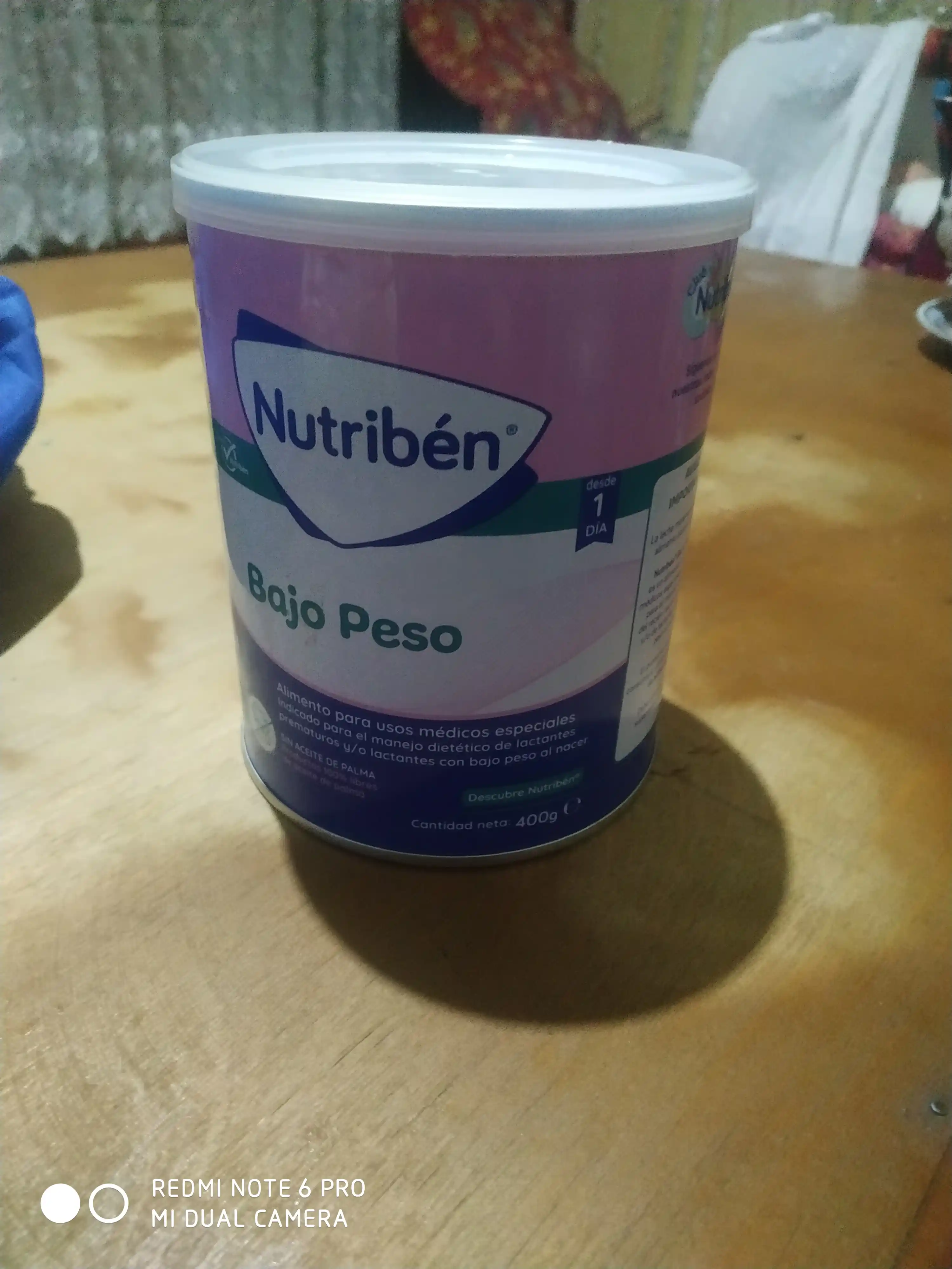 Смесь для детей Nutriben Bajo Peso, 400 г