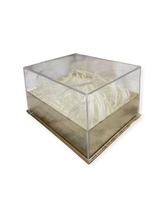Sovg'a qutisi akril karton 14x7x18 sm | Shaffof universal