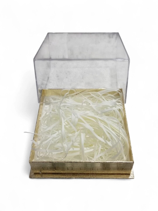 Sovg'a qutisi akril karton 14x7x18 sm | Shaffof universal
