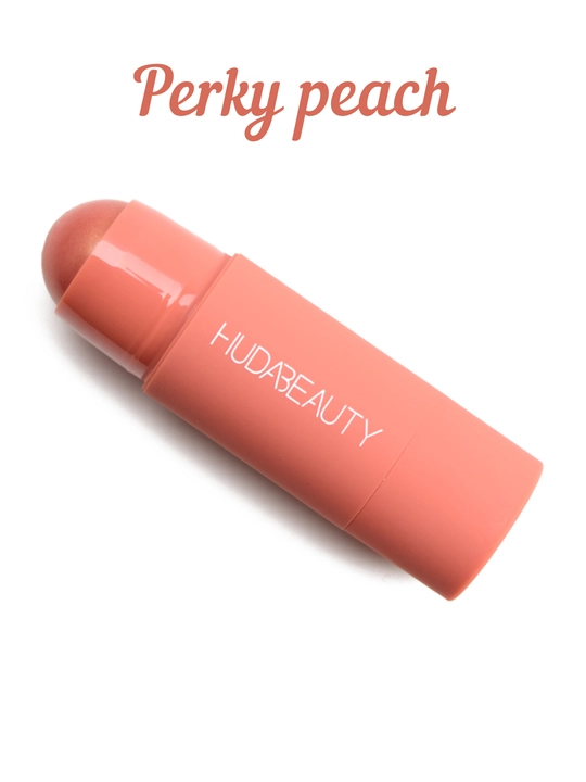 Kremli stik rumyana Huda Beauty-yumshoq tekstura, yuzga tabiiy rang, oson surtish, ixcham