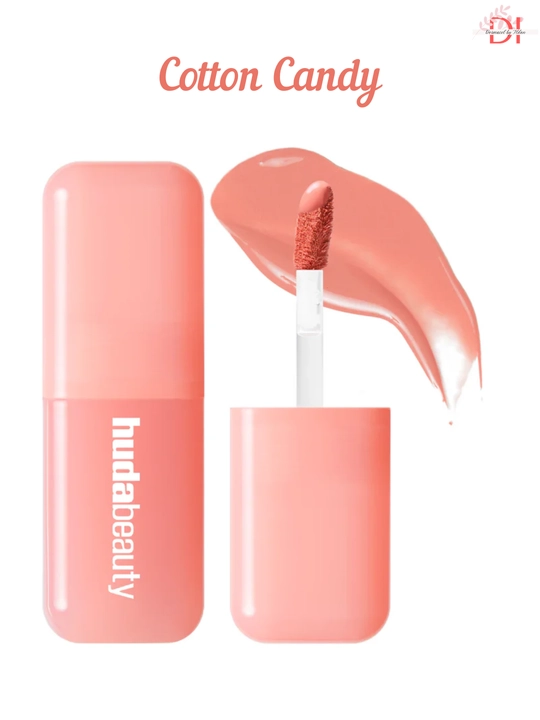 Жидкие румяна Huda Beauty с аппликатором-стойкие, мягкая растушевка, яркие цвета, компактные  - 
