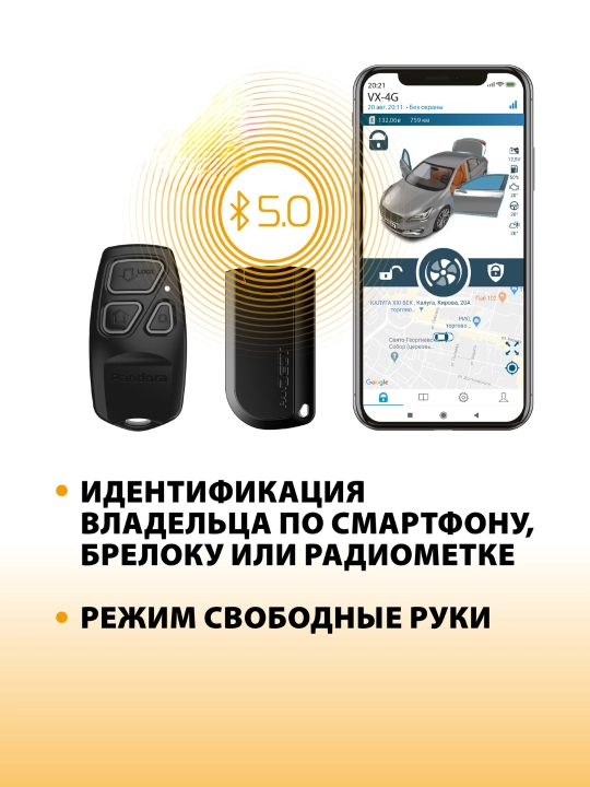 Автосигнализация Pandora VX 4G GPS FD