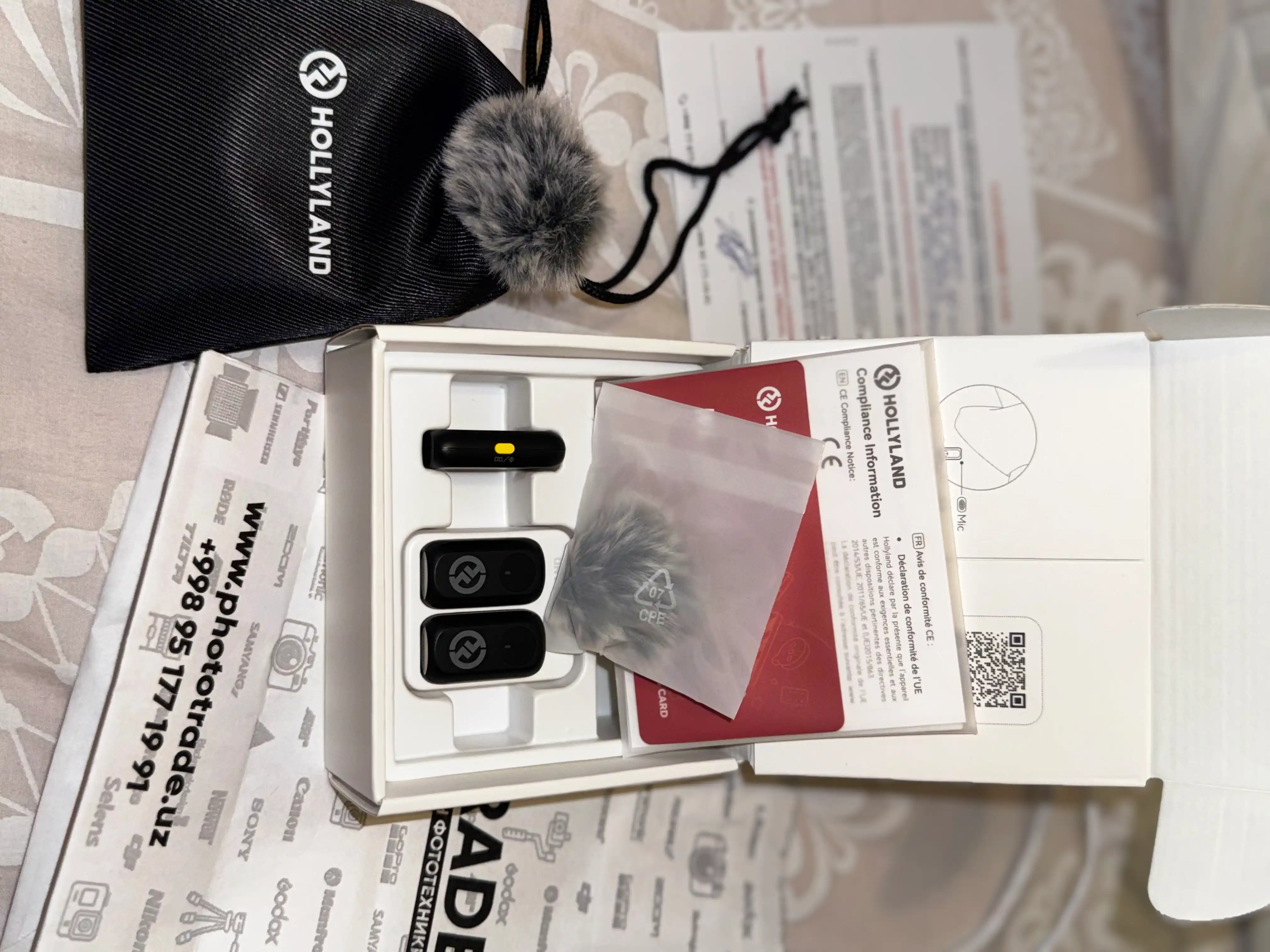 Hollyland LARK A1 Mini Duo USB-C — беспроводной микрофон для смартфонов