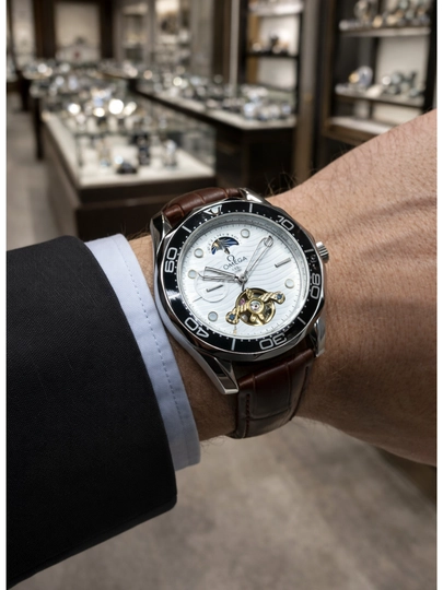 Мужские наручные часы Omega — TIMEUZB-OMEGAA-БЕЛЫЙ