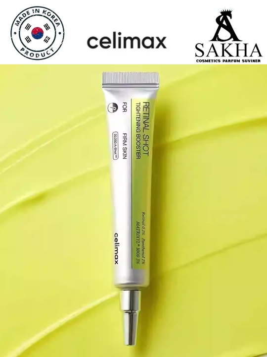 Celimax Retinol Shot: lifting-buster va zardob, retinol va mikroignalar bilan