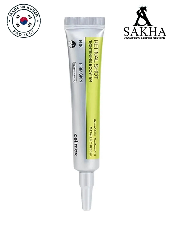 Celimax Retinol Shot: lifting-buster va zardob, retinol va mikroignalar bilan