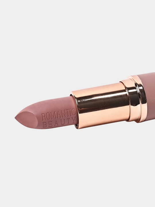Матовая помада для губ Romantic Beauty нюдовые оттенки
