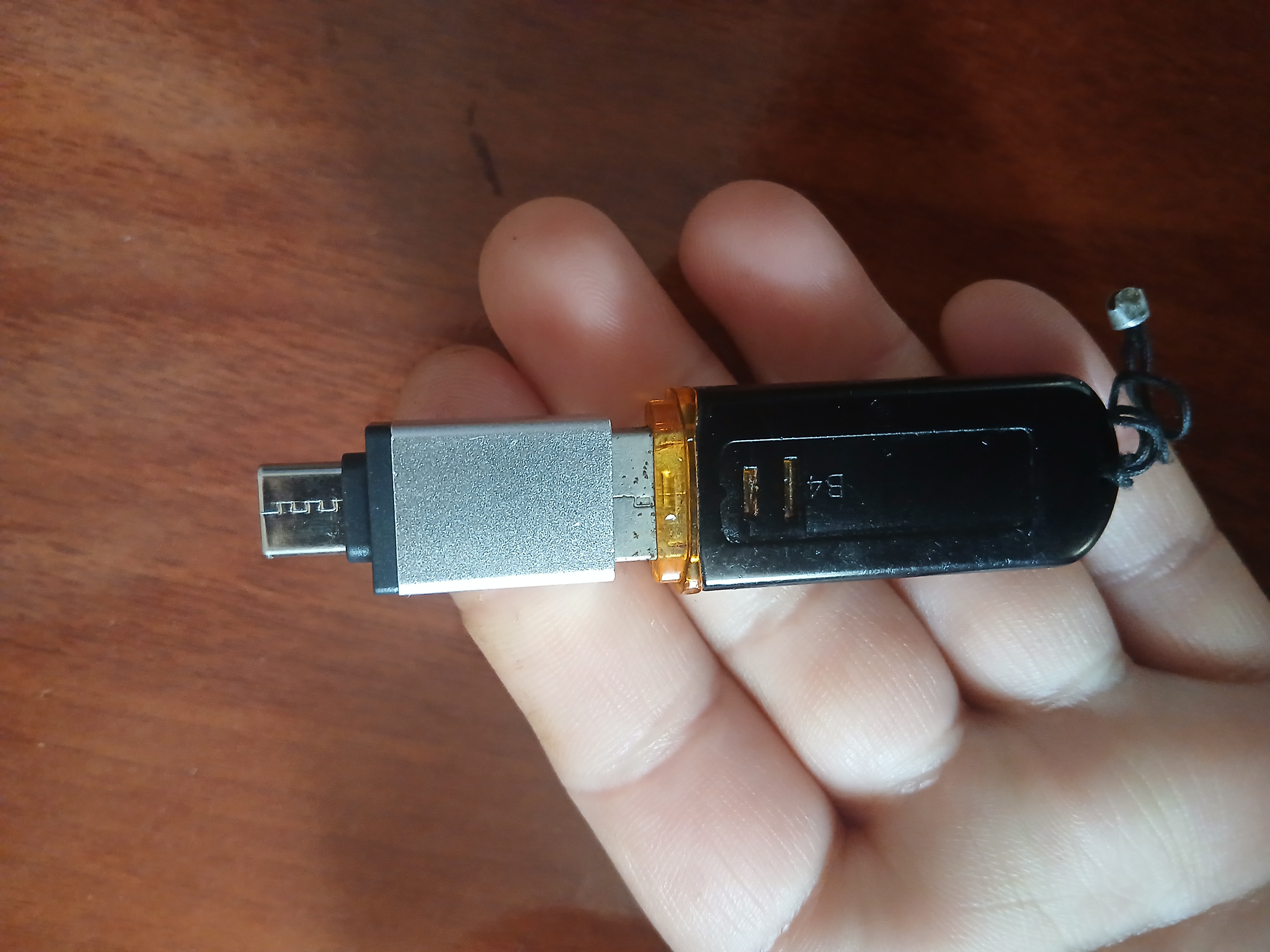 OTG flesh-disk uchun Type-C USB adapteri