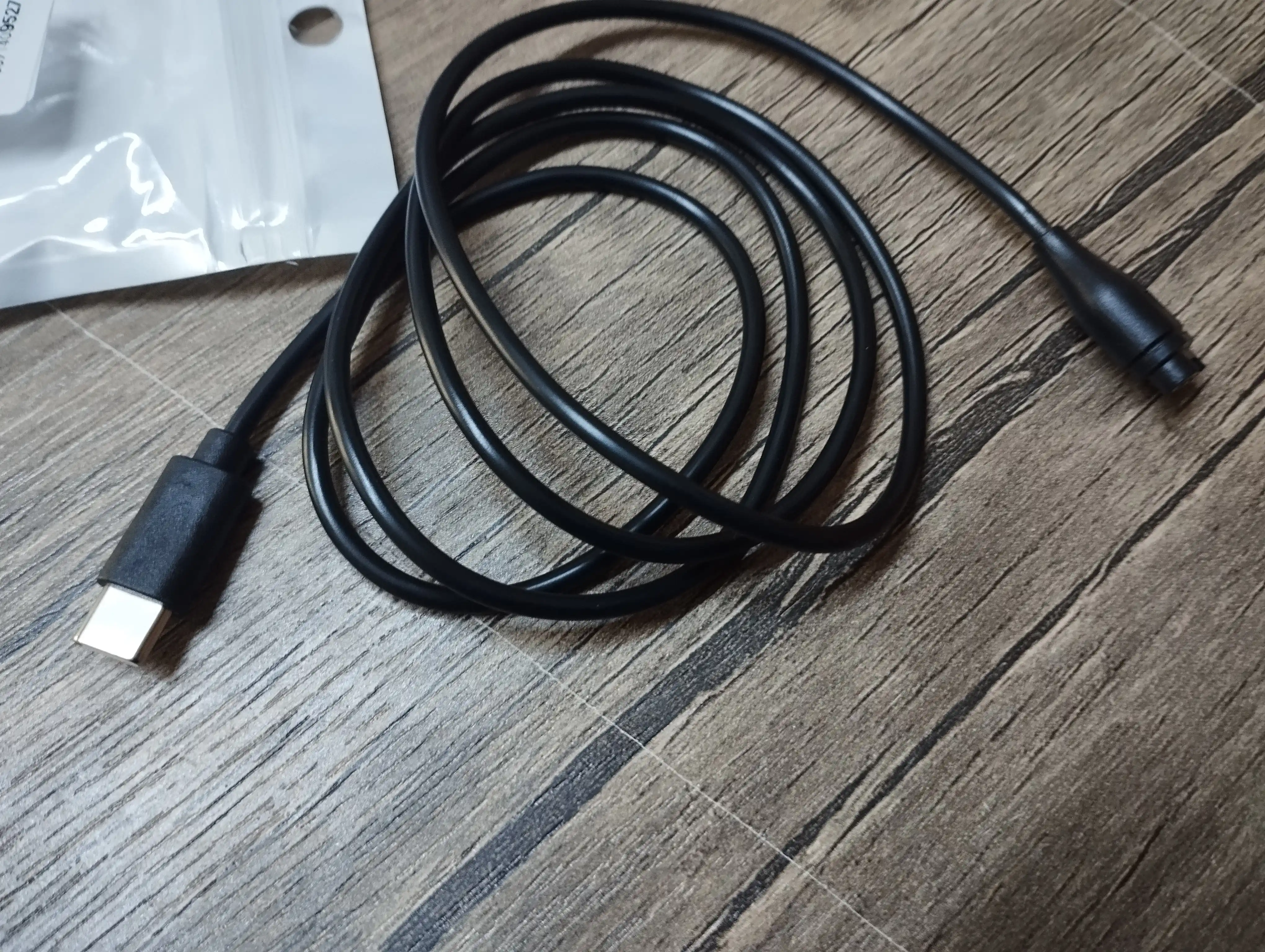 Garmin aqlli soatlar uchun Type‑C zaryadlovchi kabel, zaryadka, 1 metr