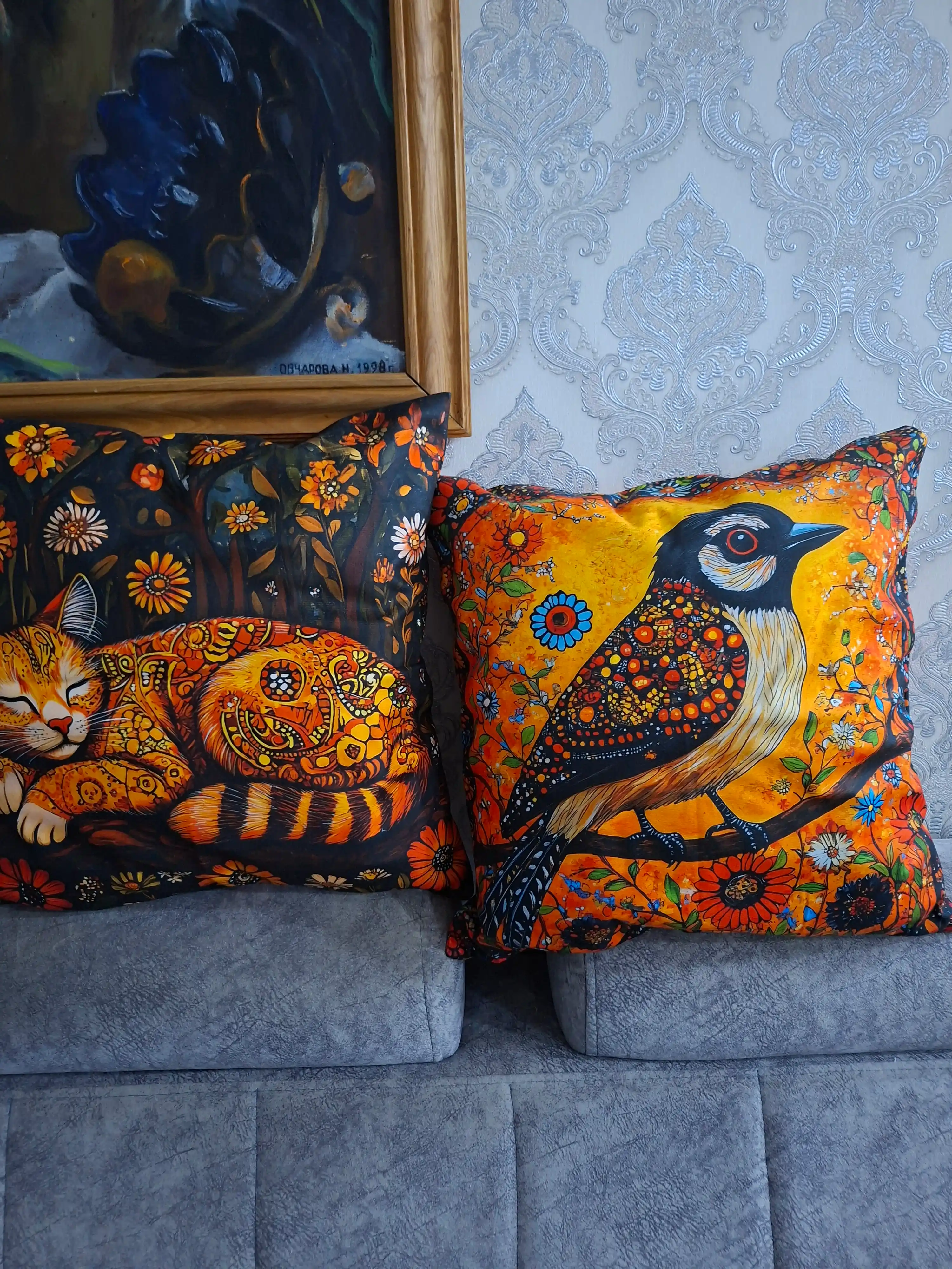 Divan yostiqlar uchun 45х45