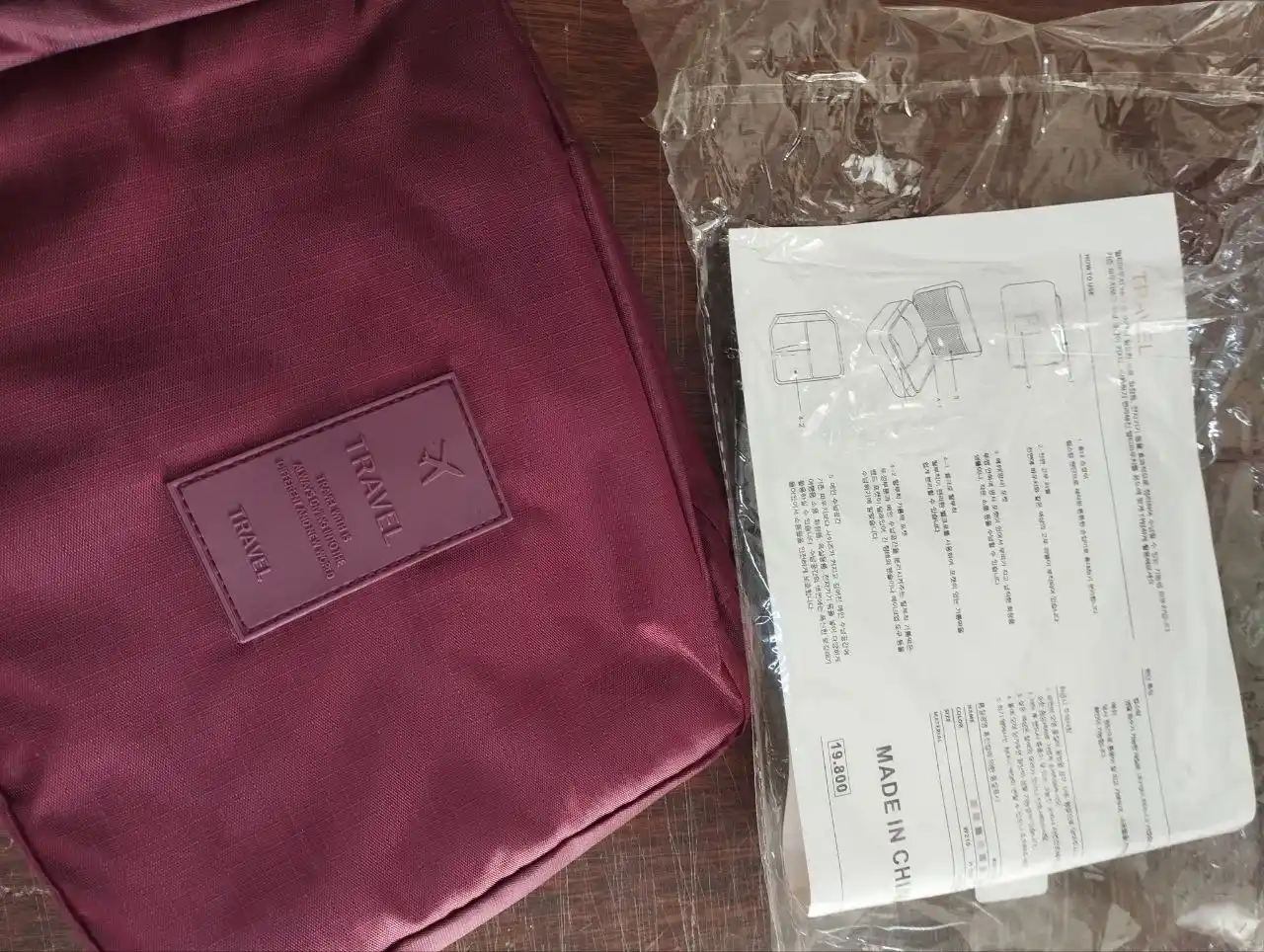 Sayohat uchun kosmetik sumka-organayzer, yo‘l kosmetichkasi, kosmetika uchun