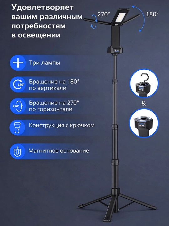 Kuchli LED tashqi chiroq va fonarlar to‘plami