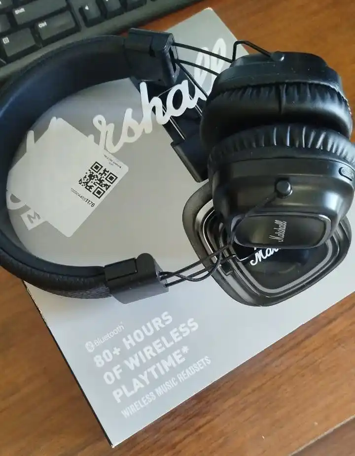 Marshall Major IV, беспроводные наушники Bluetooth 5.0 с микрофоном Bluetooth