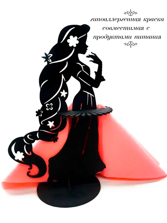 Салфетница из дерева "Рапунцель"