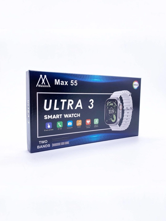 Смарт-часы Maxinn Max 55 Ultra 3, с большим 2.3" AMOLED экраном - 