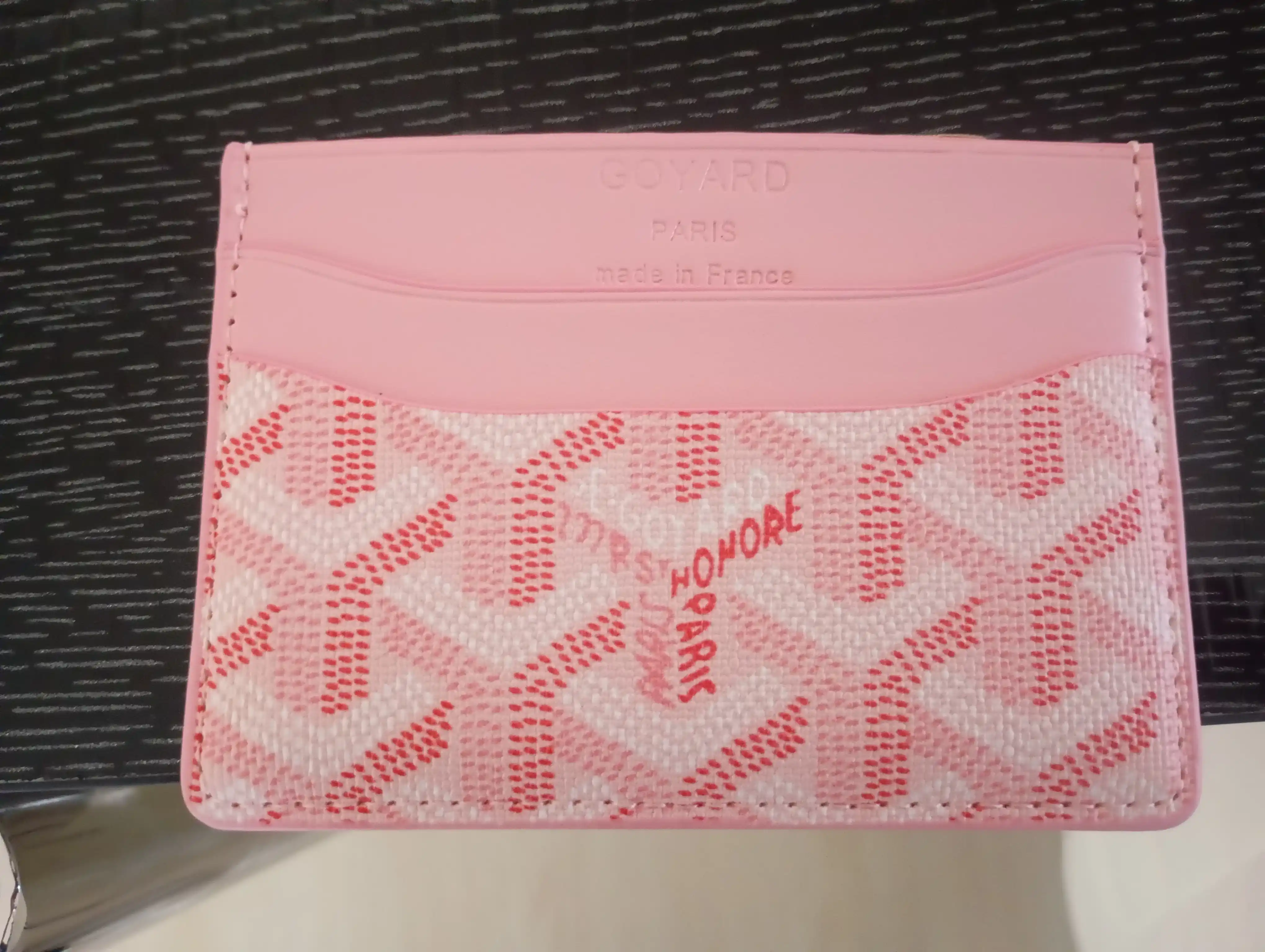 Кошелек Goyard: для карт, паспорта, удостоверения личности, визиток, без коробки