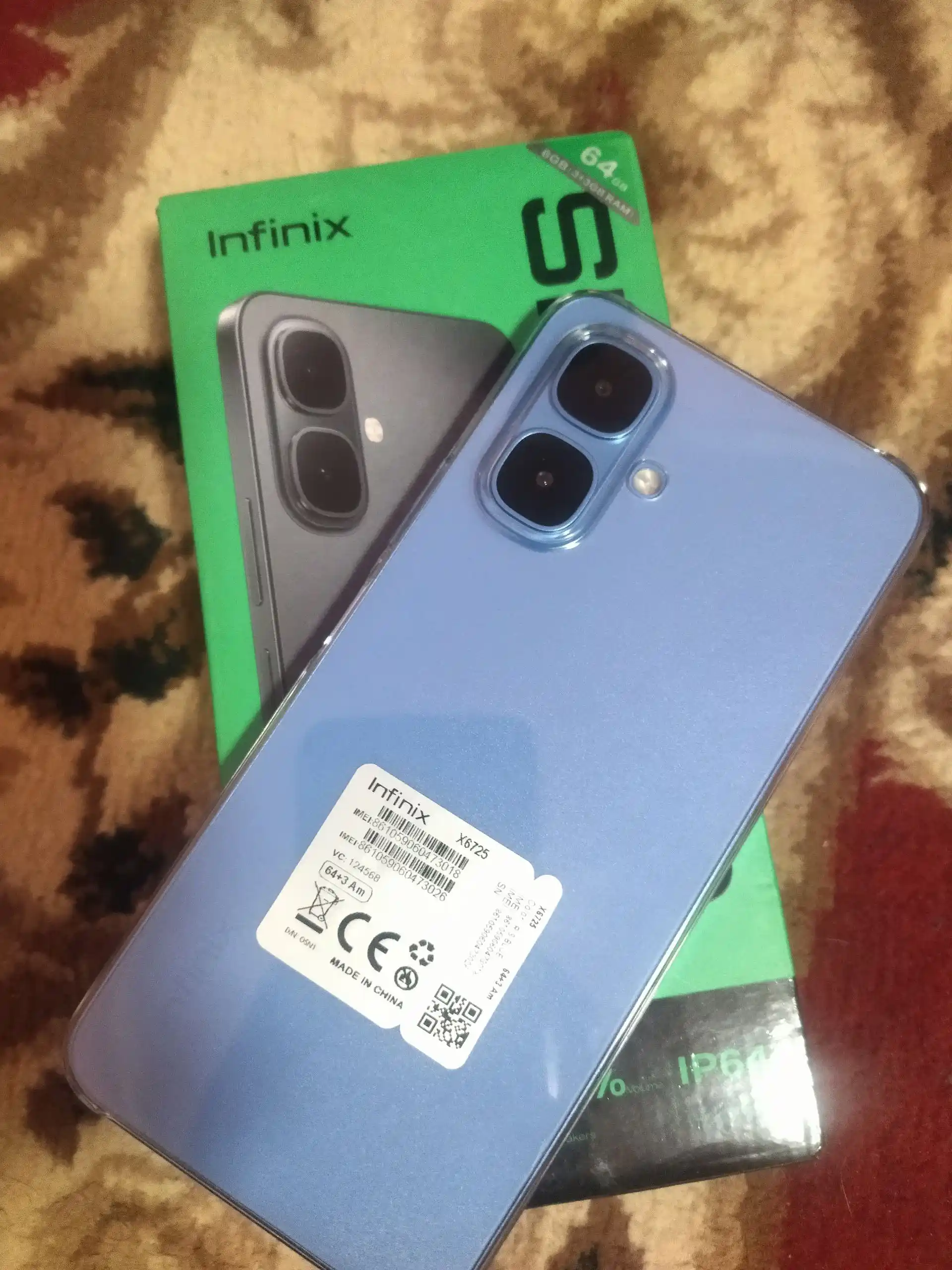 Смартфон Infinix Smart 10, 4+4 / 128 ГБ