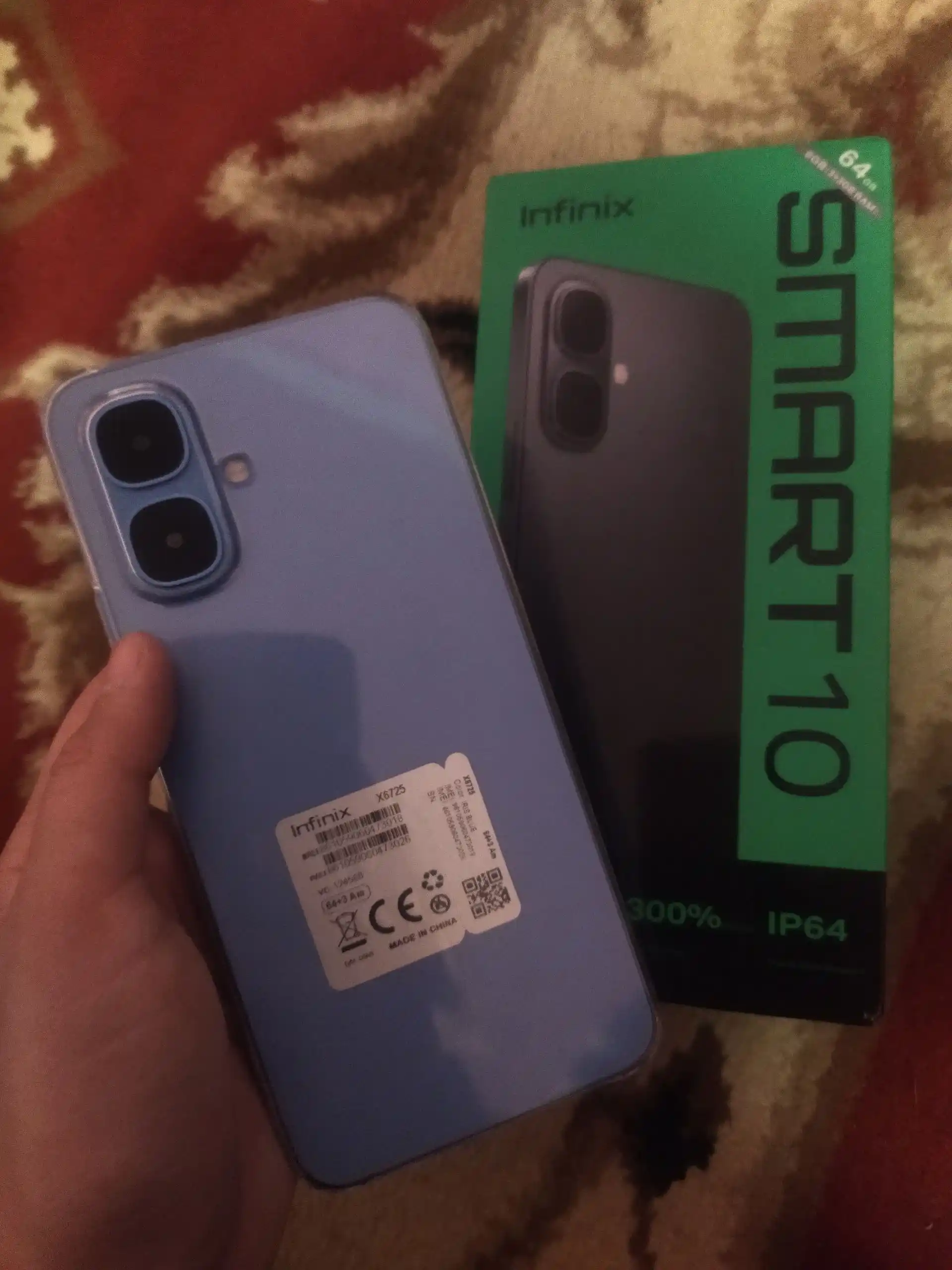 Смартфон Infinix Smart 10, 4+4 / 128 ГБ