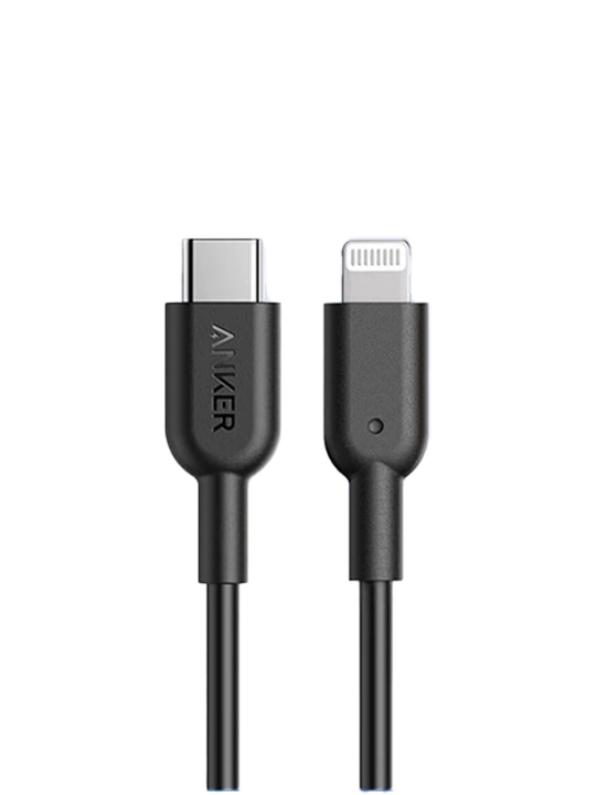 Anker USB-C Kabel 100W / 140W Tez Zaryadlash Type-C va Lightning iPhone MacBook uchun