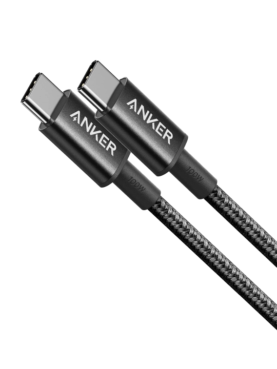 Anker USB-C Кабель 100W / 140W Быстрая зарядка Type-C и Lightning для iPhone MacBook