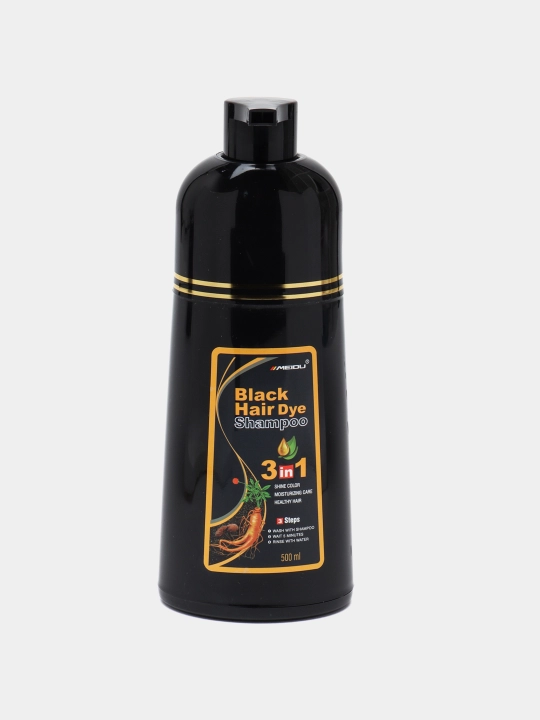 Meidu soch bo‘yog‘i shampuni, to‘q jigarrang, qora rangli, 500 ml
