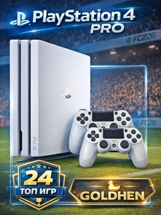 Oyin Konsoli Sony Playstation 4 PRO, 24 o'yinlar bilan- GOLDHEN - 