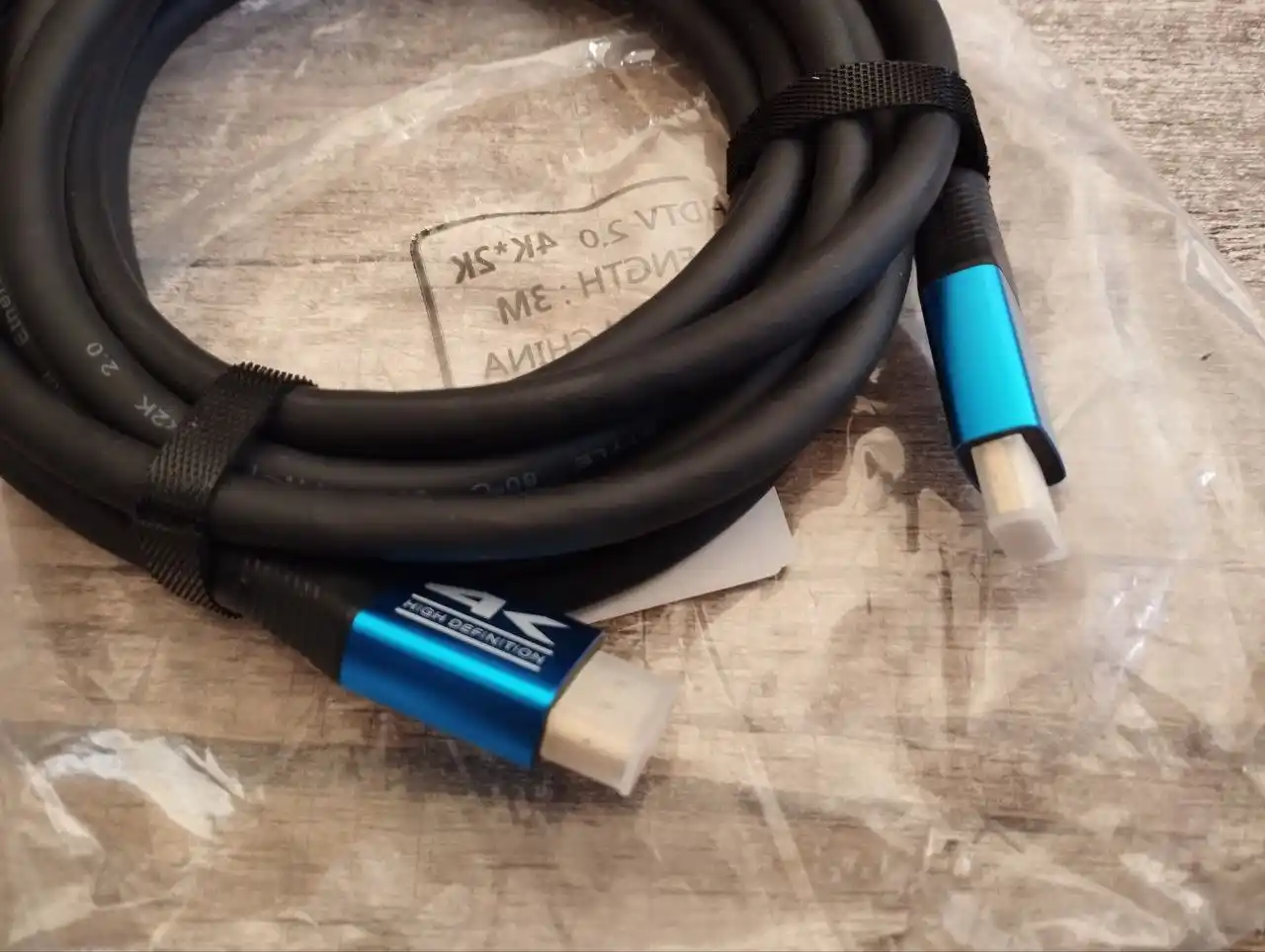 HDMI кабель Ultra HD 60 Hz 4K для ТВ и ПК 3 метра