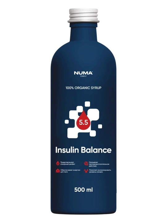 Insuline Balance сироп, 500 мл — для контроля сахара, пищеварения и энергии